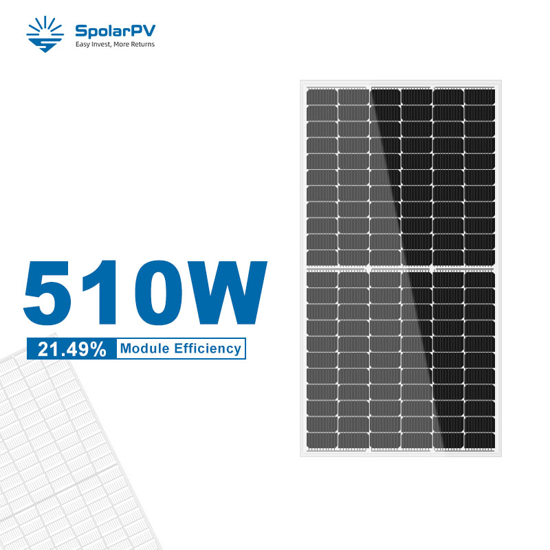 Solar panel on factory building