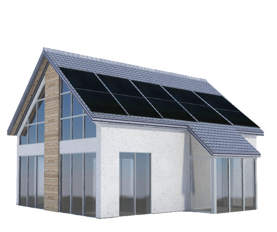  Black Frame Dual Glass Solar Excellence