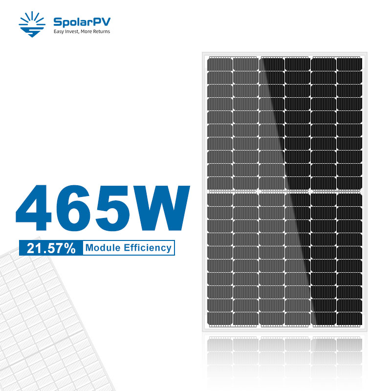 SPV465-PM10-120BD 445~465w High-Efficiency  Solar Panel