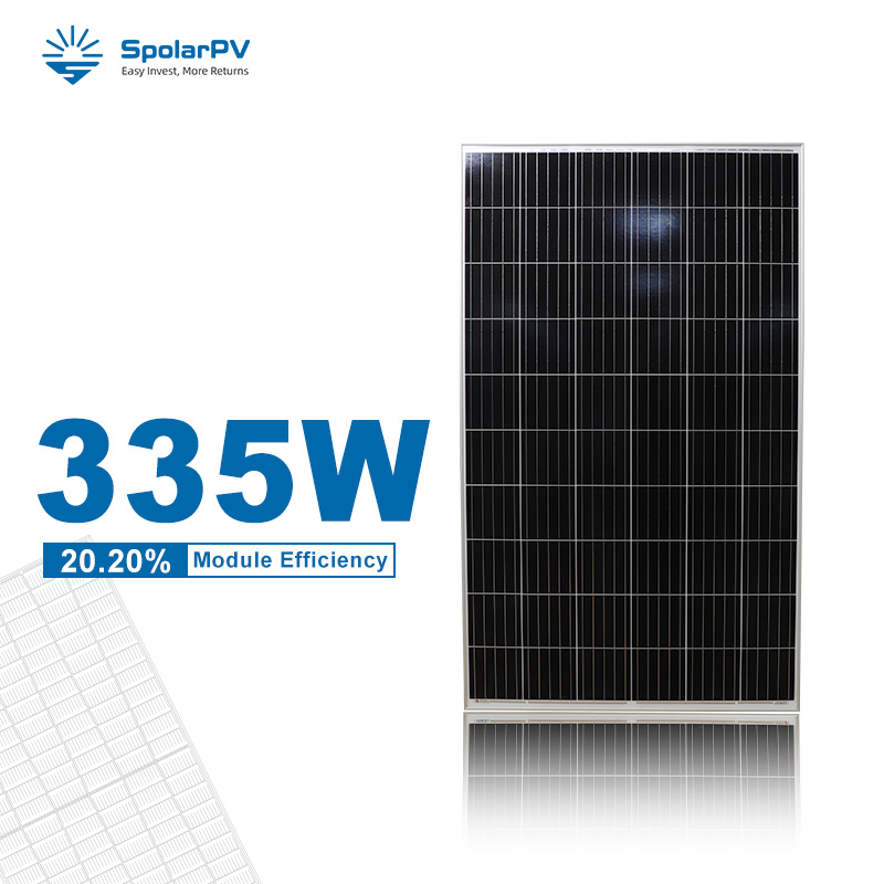 320w to 355w solar panel high efficiency