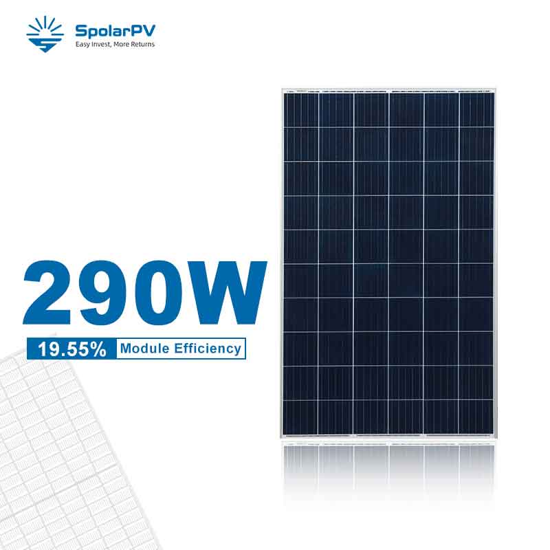 158 poly crystalline solar panel