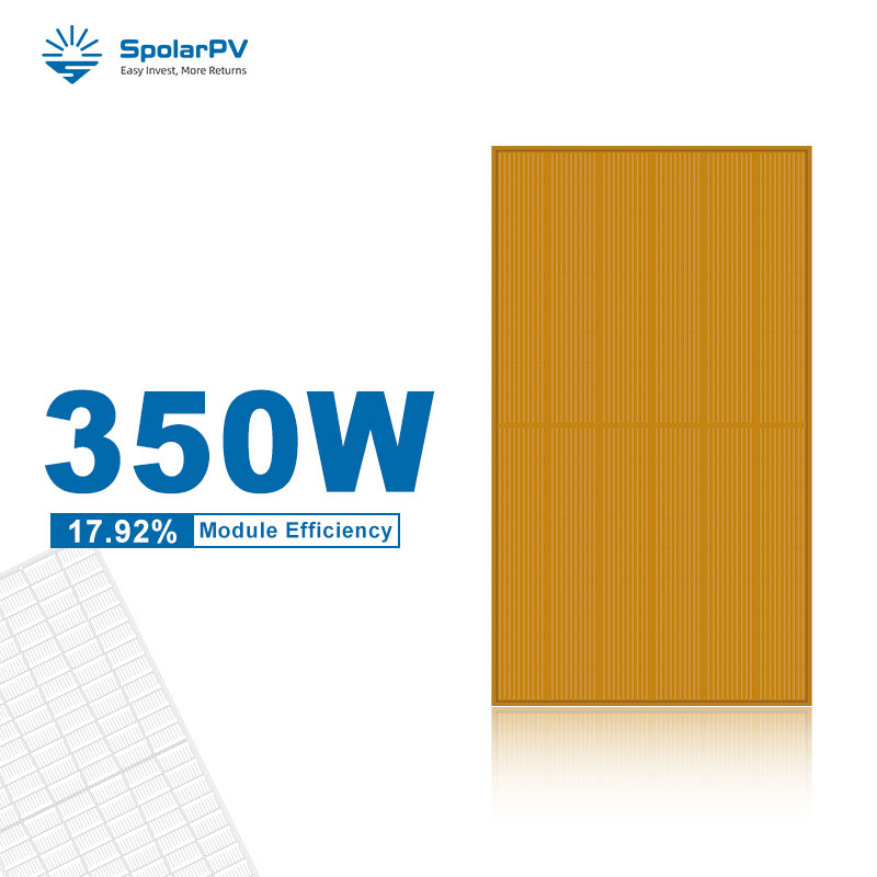 Building Integrated Photovoltaic Solar Panel with High Conversion Efficiency