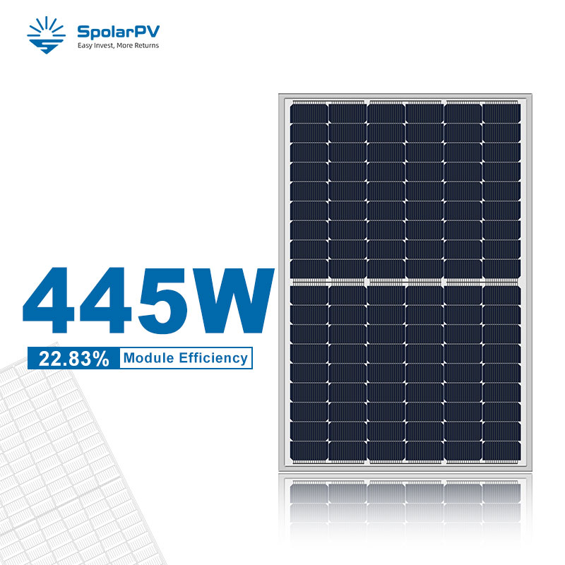 SPV445-TM10-108 420~445w Full Black N-type Solar Panel