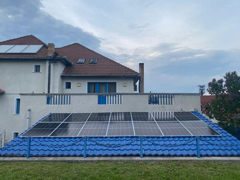 5kw residential grid PV system for romania