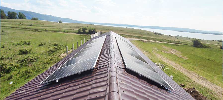 380w PERC 166mm Solar panels application