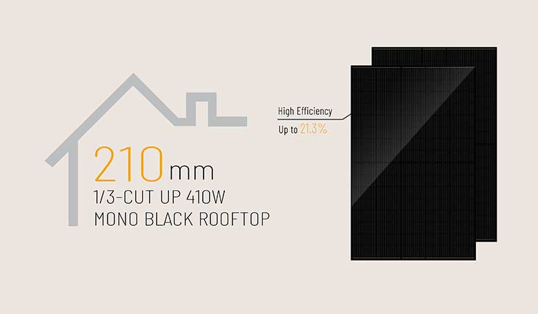 210mm mono solar module