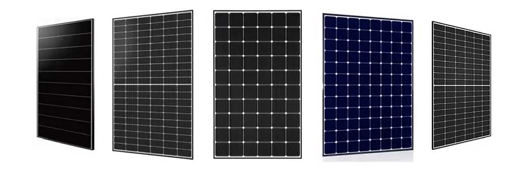 SpolarPV different type mono panels