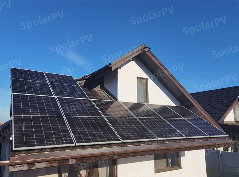 550w 182mm mono solar module for Romania 