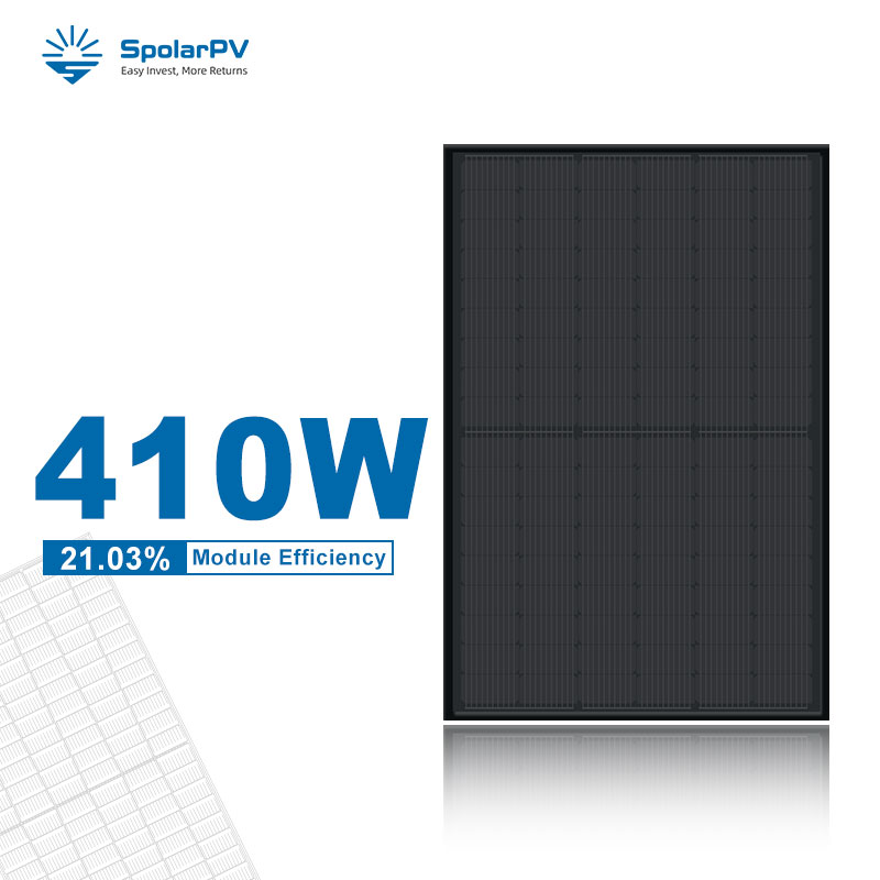 410w full black solar panel