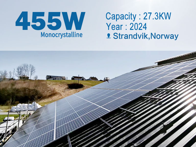 Case Study: SpolarPV Successfully Completes 27.3KW Solar Project in Strandvik, Norway