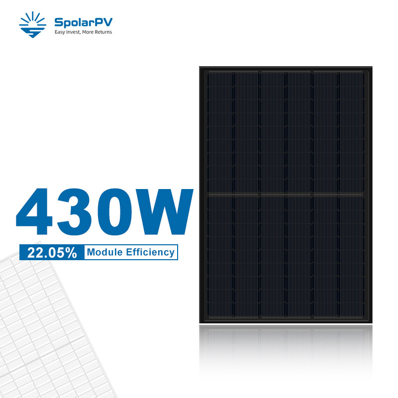  430w full black solar panel