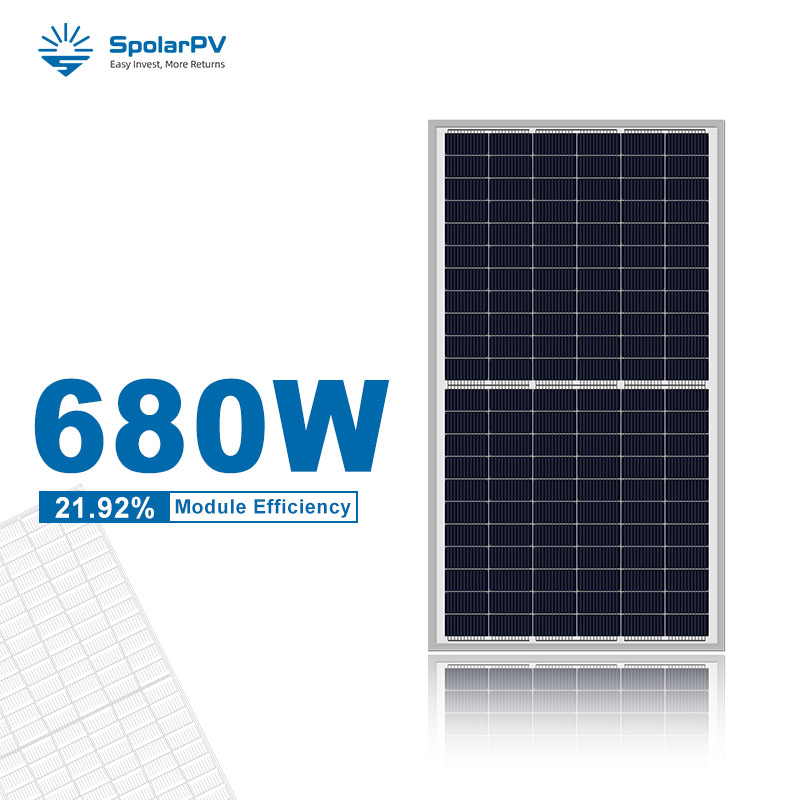 680w solar module 