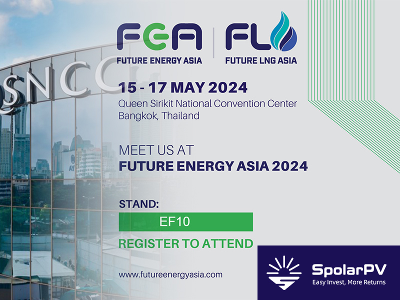 SpolarPV Excited to Showcase Innovative Solar Solutions at FUTURE ENERGY ASIA 2024