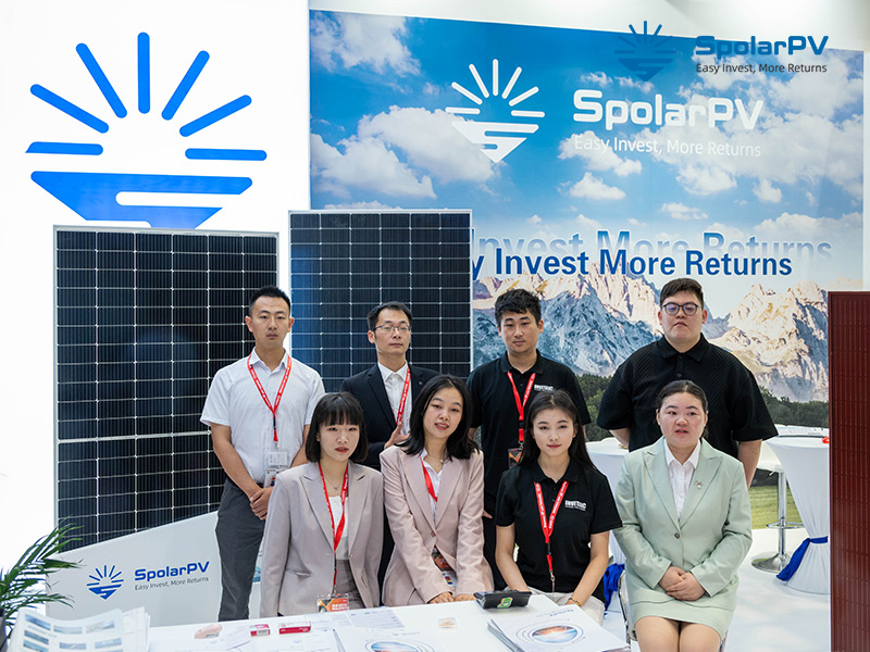 SpolarPV Showcases Cutting-Edge Solar Technology at Shanghai SNEC PV+ Exhibition